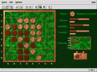 Screenshot of Wood theme for Darwersi